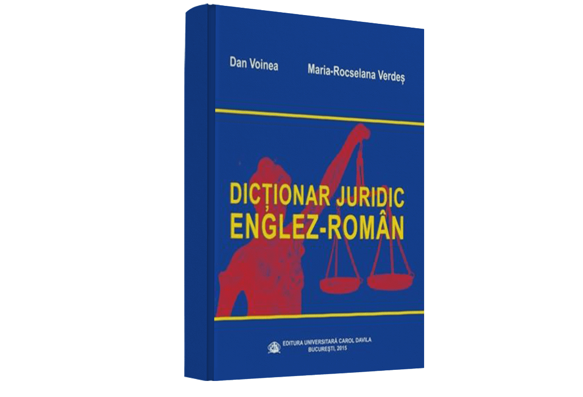 Dictionar juridic englez- roman